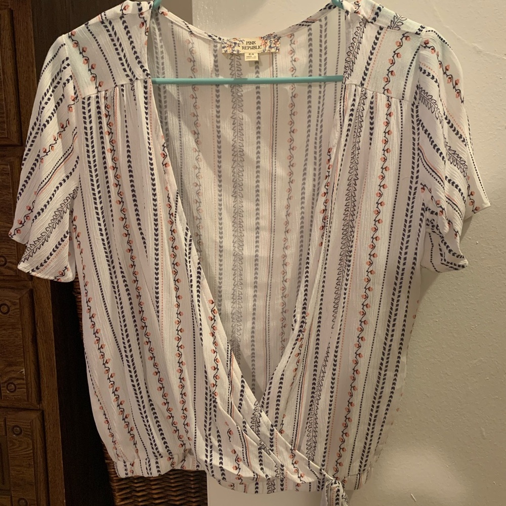 Pink republic blouse
